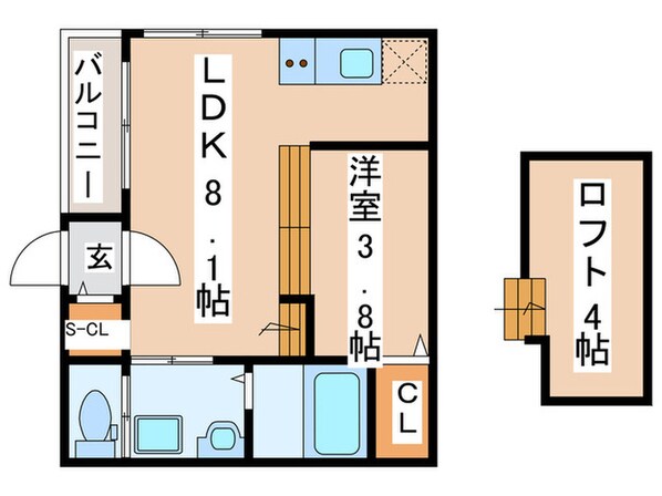 ラルゴ六番町の物件間取画像